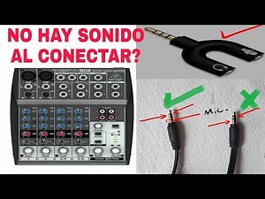 COMO CONECTAR MIXER A LAPTOP LO QUE DEBES SABER