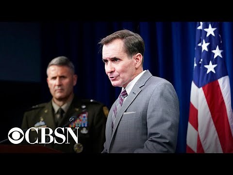 Pentagon holds briefing as U.S. Afghanistan withdrawal enters final stages | full video