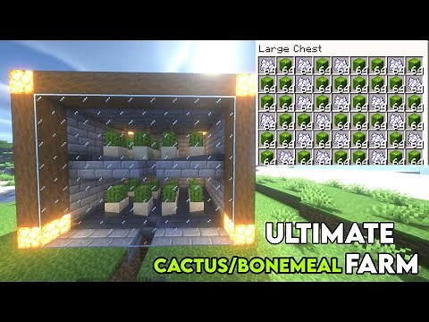 The EASIEST Cactus Farm in Minecraft 1.20 (Tutorial)