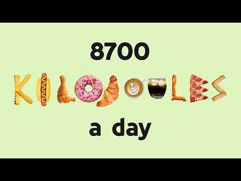 Kilojoules on the menu - kilojoule calculator (video)