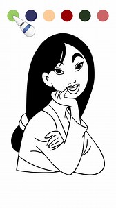 13K views · 80 reactions | #Mulan #princesa #disney #pintar #colorear #dibujos | Cuentos y Aventuras Felices | Facebook