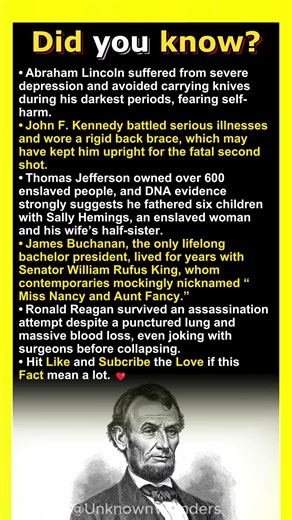 The Dark Personal Secrets of U.S. Presidents Nobody Talks About