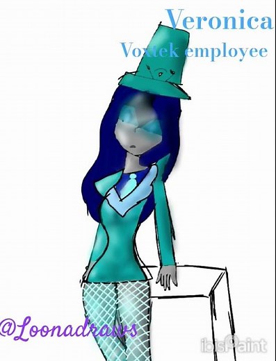 I drew a vortex oc hazbin hotel #hazbinhotel