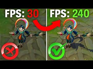 How To OPTIMIZE FPS In League of Legends 2024