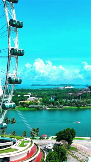 Singapore by Drone 4K #dronecamera #drone #droneshot #dronevideo #drones #dronetiktok