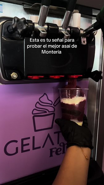 Te invitamos a probar el asaí una fruta amazónica hecha helado si estás en Montería ven y Visitanos 💜 #paratiiiiiiiiiiiiiiiiiiiiiiiiiiiiiii #asaí #helado #monteria
