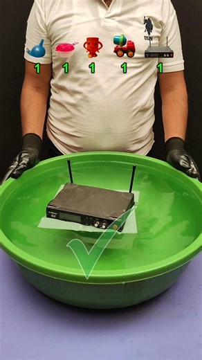 TISSUE PAPER WATER SOAK EXPERIMENT #experiment #satisfying #asmr #water #foryo