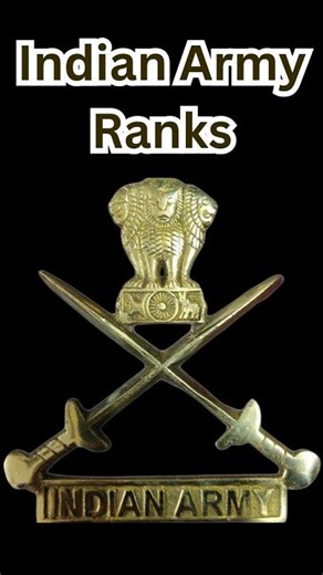 Indian Army Ranks #viral #trending #nda