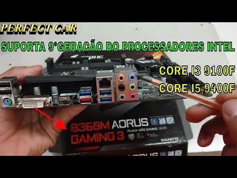 B 360 AORUS GAMING 3 MOTHERBOARD FOR THE 9TH GENERATION OF INTEL PROCESSORS, VERY GOOD.