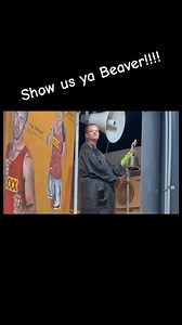 Fred Brophy goes, “Wanna see the Beaver?” and I thought, well, it’d be rude not to! Don’t stress, it’s just the fluffiest one you’ll ever meet. 🥊🦫 #OffTheRails #FredBrophyTent #BeaverGoesBush Fred Brophy's Boxing Troupe | Beaver Brophy