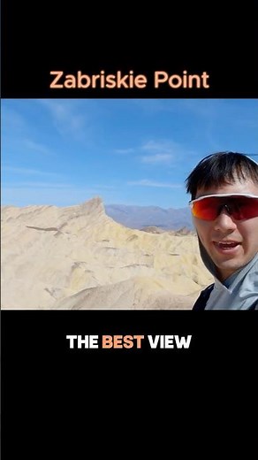 Zabriskie point! #hiking #deathvalley