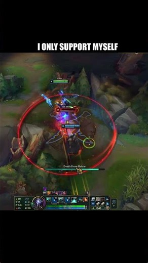 I only support myself #leagueoflegends #flxeplays