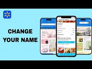 How To Change Your Name On Walmart App | Step By Step