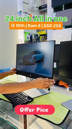 Sha Bab on Instagram: "🖥️ HP ProOne 400 G6 – All-in-One PC Powerful 10th Gen Intel Core i5 • 24” Full HD Display • Ultra-Slim Design ✔️ Perfect for Office, Home & Business Use ✔️ Built-in Webcam, DVD & Wi-Fi ✔️ Windows 11 Pro + MS Office Installed ✔️ Free HP Wireless Keyboard & Mouse ✔️ 10/10 Original Used | Neat & Clean ✔️ 30 Days Checking Warranty 🚚 Free Home Delivery Available 📞 Call / WhatsApp: +971544565591 ⚡ Limited Stock – First Come, First Serve! #HPProOne400G6 #AllInOnePC #OfficePC #