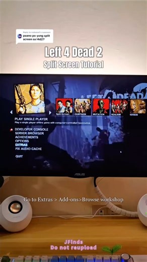 Left 4 Dead 2 Split Screen Tutorial