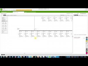 Single line diagram calculation IEC standard part 2 Ecodial