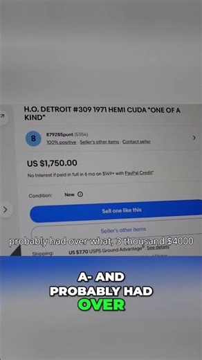 The Rarest Barracudas Sold for $1,750 #slotcars #collectibles #reselling #finds