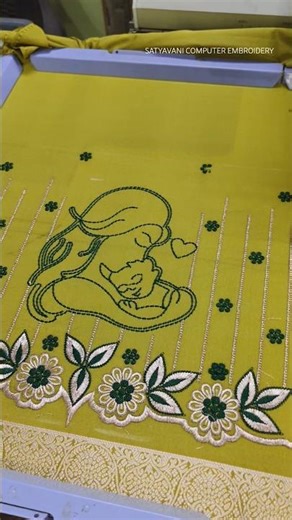 New computer embroidery design. #embroidery #fashion #smallbusiness #designer