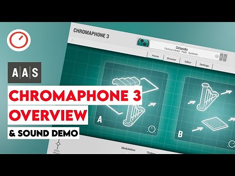AAS Chromaphone 3 Percussive Synthesizer Overview & Sound Demo