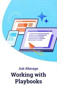 Working with Playbooks | Ask iManage #imanage #legaltech #legalai