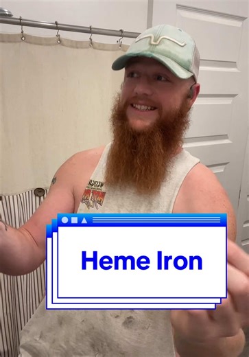 Have you ever dealt with low iron? 👇 Bioavailability matters more than labels. #IronDeficiency #RedMeat #CarnivoreLifestyle #Bioavailability #HealthFacts