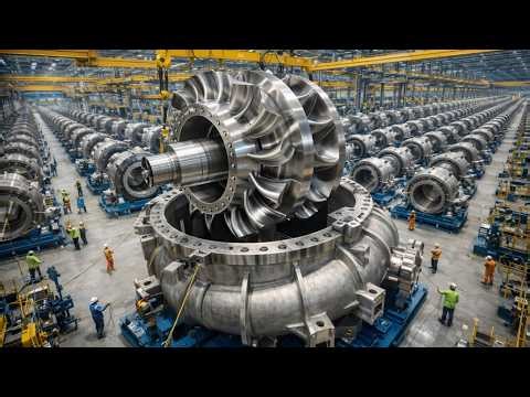 How Giant Industrial Pumps Are Really Made. Heavy Machinery and CNC Machining Documentary