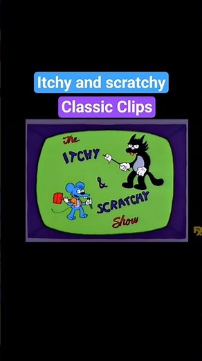 Itchy and scratchy funny clips. #simpsons #everythingsimpsons #funnyshorts
