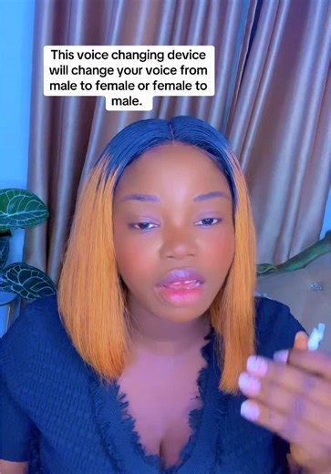 You can use this voice changing device for many voice changing functions. You can change your voice as a prankster or as live streamer. All you have to do is connect the voice changer to your device (phone, tablet, computer) adjust it to any voice that you want and start your conversation. To order for the voice changer device, click link in bio.