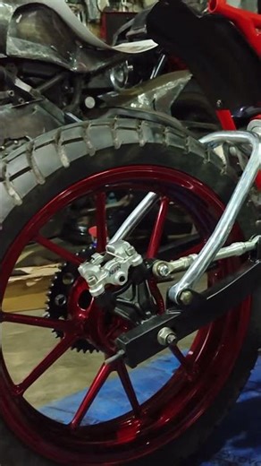 My first flat tracker build on YAMAHA RXZ