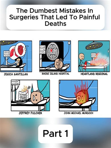 The Dumbest Mistakes In Surgeries That Led To Painful Deaths #fyp #tiktok #animated