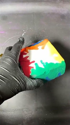 Dyeing Gym chalk with Boom Liquid Watercolours Gym Chalk, Reforms Dyes, pigment powders, glitter and