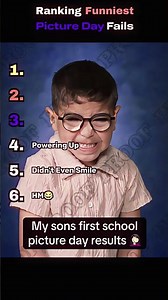 Ranking The Funniest Picture Day Fails Ever #shorts #funny #ranking