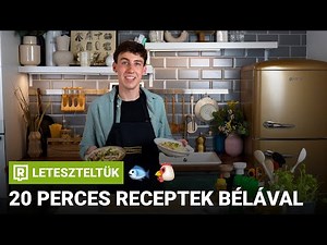 20 perces tésztás receptek Béla Snackinggel (TONHAL VS CSIRKEMELL)🐟🐔 | REFRESHER
