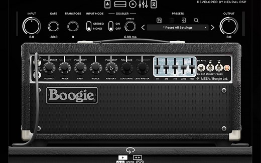 Neural DSP Mesa Boogie Mark IIC  使用技巧