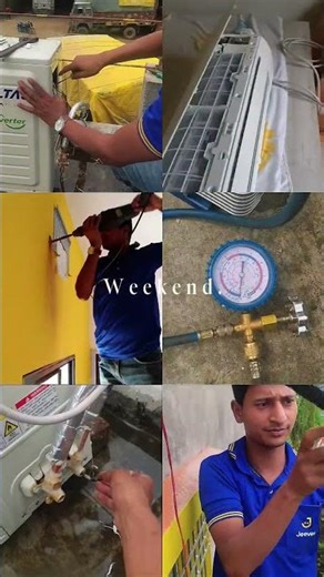 for ac technician #gascharging #acinstall #acrepair #acservice