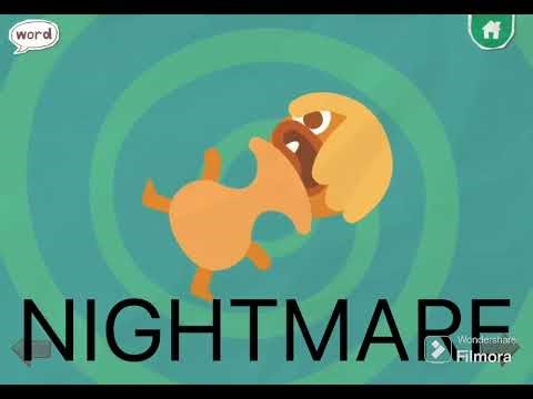 Endless Alphabet Nightmare