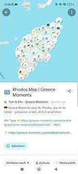 Unsere Griechenland-Karten auf Google Maps erklärt | Our Greece Travel Maps on Google Maps Explained