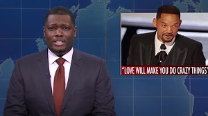 'SNL' Weekend Update Had a Lot to Say About the Will Smith Oscars Slap