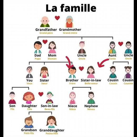 Arbre généalogique très simple et facile. FAMILY TREE