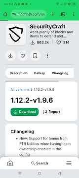how to download security craft mod for 1.12.2 toturial