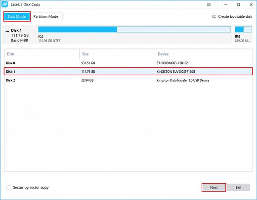 Kostenlose Software zum Klonen von Festplatten für Windows 10/8/7