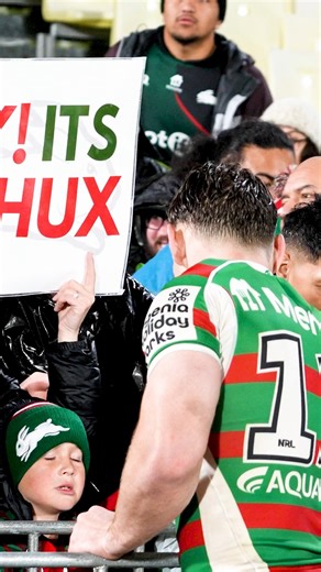 58K views · 1.8K reactions | A core memory for little Hux ❤️ #GoRabbitohs | South Sydney Rabbitohs | Facebook