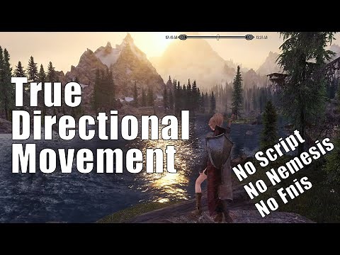 Skyrim: True Directional Movement, The Best Modern Combat System For Skyrim?!