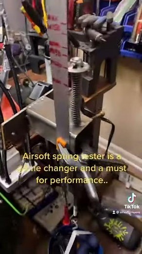 Airsoft spring test how to know what spring you have. #shorts