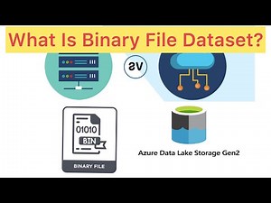 Azure Data Factory part 7 : What is Binary File Dataset and when we will use this? #adf #binaryfile