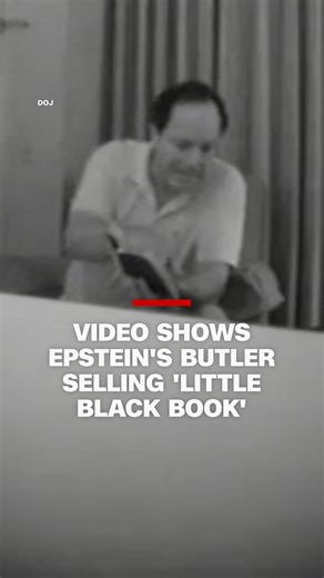 Newly released video from the Justice Department shows Jeffrey Epstein's former house manager, often called his butler, attempting to sell Epstein's address book, or "little black book," to an undercover FBI agent in a 2009 sting operation. CNN's Kara Scannell reports. | CNN Politics