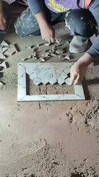Here is the tile installation technique used by construction workers! 👀👷‍♂️