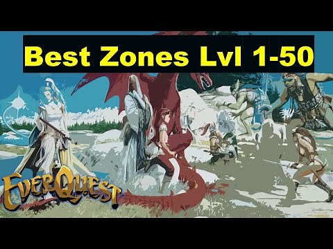 Best Leveling Zones 1-50 [Classic Era] EverQuest TLP