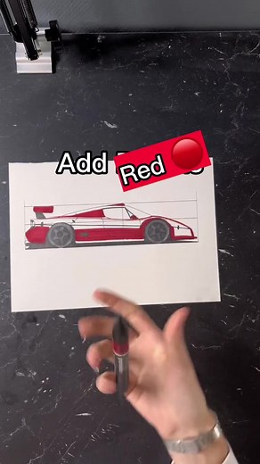 Mastering the Art of Drawing a Ferrari F50