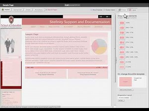Creating Layouts in Sitefinity